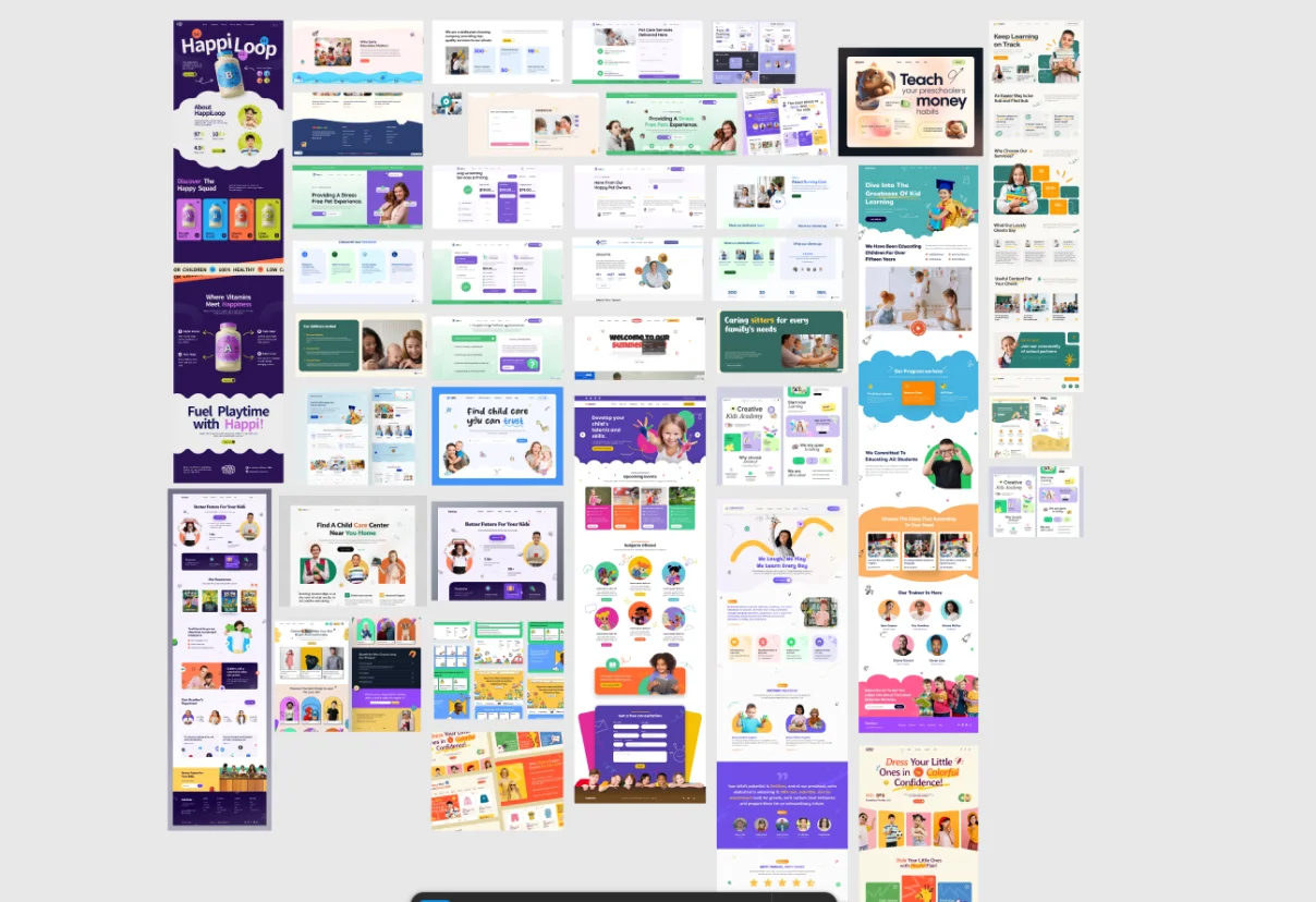 Childcare Webflow Template